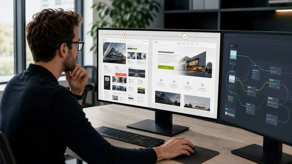 Website optimaliseren voor conversie met een duidelijke call-to-action en gebruikersroute